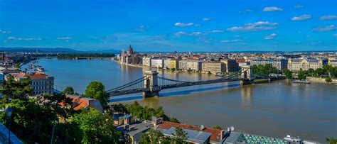 bridges, Rivers, Hungary, Budapest, Danube, River, Chain, Bridge ...