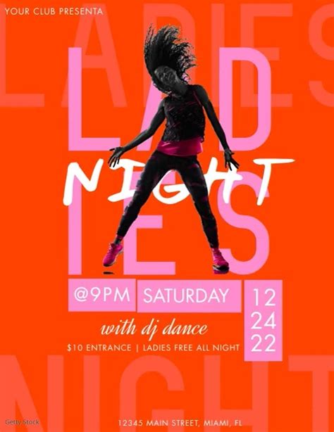 Ladies Night Party Club Flyer Templates | PosterMyWall
