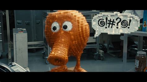 Pixels Q*bert VFX Video Shot Build - YouTube