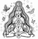 7 Chakras Coloring Page  Free Word Template sketch template