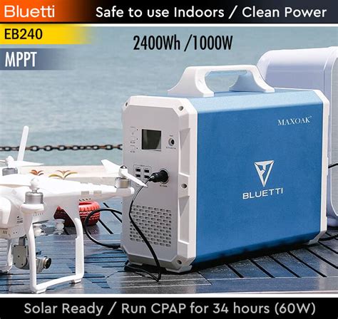 Review : Bluetti 2400WH Solar Generator / EB240 – Chainsaw Journal