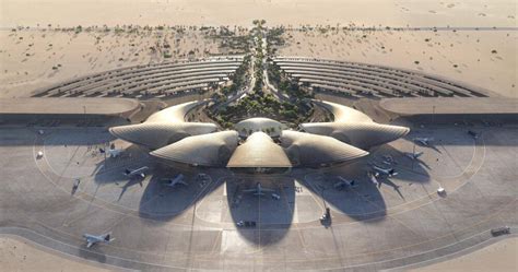 foster + partners plans airport for saudi arabia's red sea project