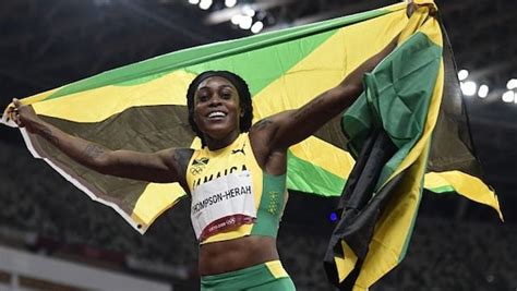 Tokyo Olympics 2020: Jamaica's Elaine Thompson-Herah completes sprinting 'double-double' with ...