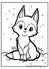 Free Coloring Pages Unleash Your Creativity With Adorable Foxes sketch template