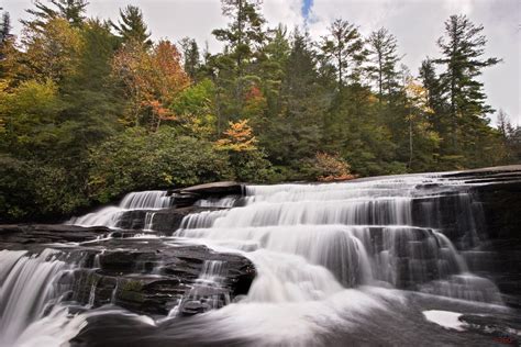 Triple Falls Waterfall - Brevard North Carolina