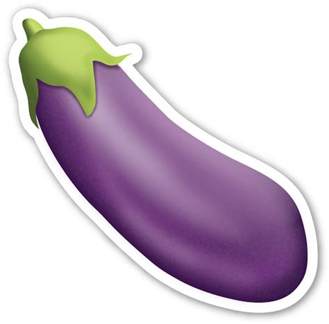 "Eggplant Emoji" Stickers by LadyBoner69 | Redbubble