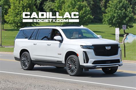 2023 Cadillac Escalade-V In Crystal White Tricoat: Live Photo Gallery - Best Coming Autos