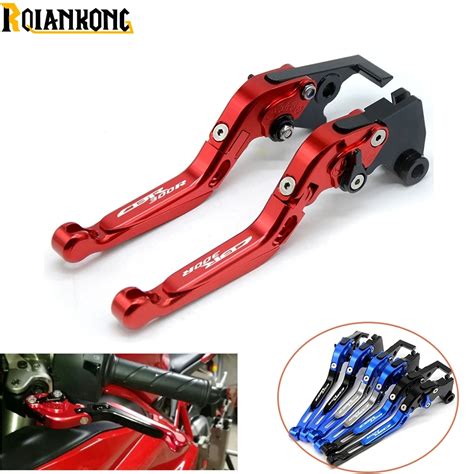 For honda CBR300R CBR 300R 2014 2015 2016 With logo Motorcycle accessories folding extendable ...