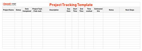Activity Tracker Excel Template