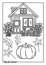 7 Fall Coloring Pages  Free Printables sketch template
