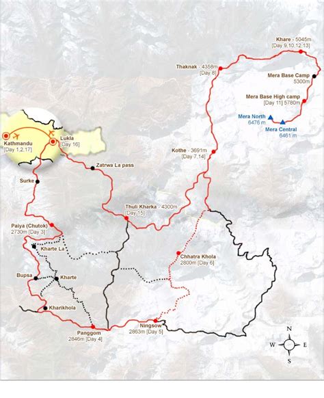 Mera Peak Climbing : Cost, Itinerary, Map Permit Details