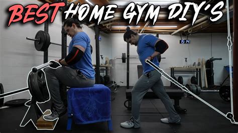 DIY Home Gym - DIY Gym Equipment - YouTube