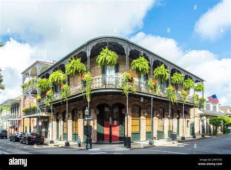 historic building in the French Quarter Stock Photo - Alamy