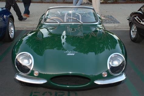 British Racing Green 1957 Jaguar D type, XKSS roadster_front view_Cars ...