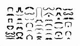 15 Mustache Templates And Colouring Pages sketch template