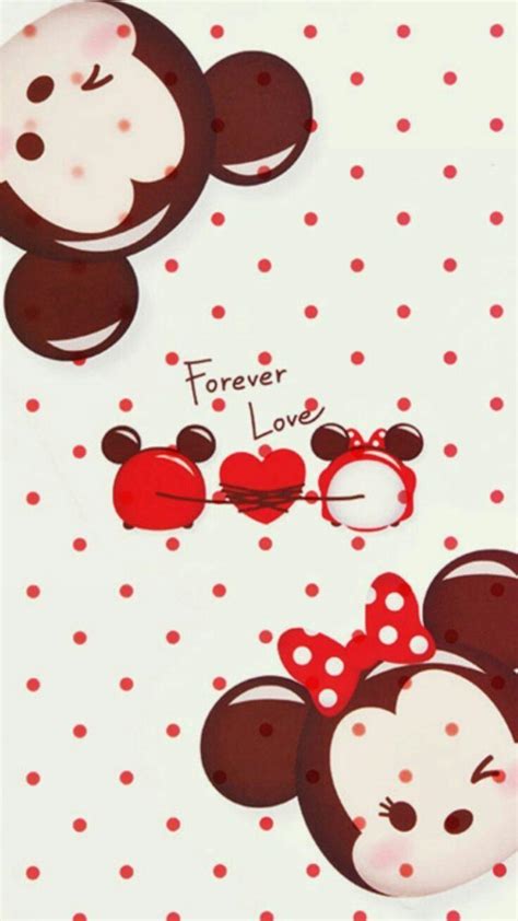 Cute Mickey Mouse And Minnie Mouse Wallpaper