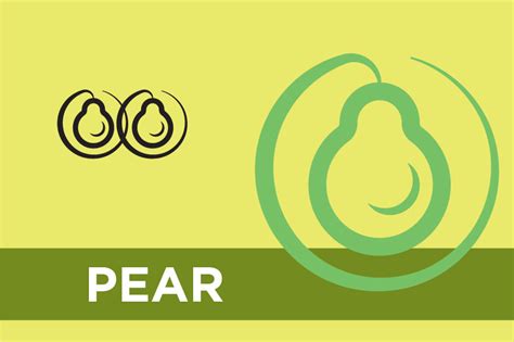 Pear Logo Graphic by W1nneRich · Creative Fabrica