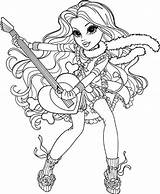 Moxie Girlz  Avery Playing Guitar In Coloring Pages Star sketch template