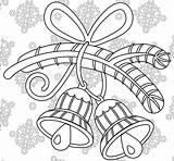 Printable Christmas Bells Coloring Page  Free Pages sketch template