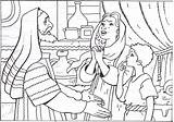 Hezekiah Praying To God coloring Page Free Printable Pages  sketch template