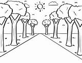 Path Coloring Page sketch template