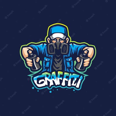 Premium Vector | Graffiti mascot logo design with modern illustration ...