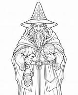 Wizard Color Sheets Free  Printable Kokoprintcom sketch template