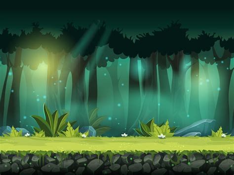 2d Jungle Background