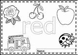 Learning Colors Coloring Pages sketch template