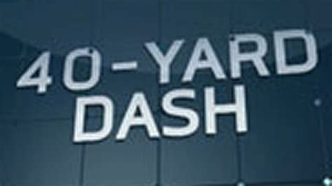 Combine: Wide Receiver 40-yard Dash