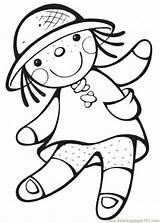 Coloring Pages Cartoon Baby Doll  Home sketch template