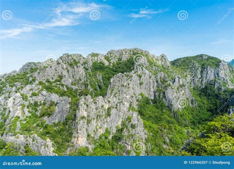 Rock or Stone Mountain Khao Daeng View Point Prachuap Khiri Khan Stock ...