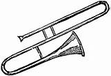 Trombone Coloring Pages  Best For Kids sketch template