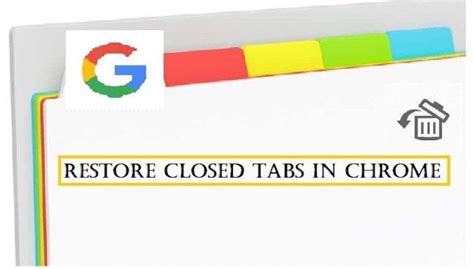 How To Quickly Restore Recently Closed Tabs In Chrome?