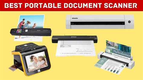 Best Portable Document Scanner - Expert Recommendations By HCK