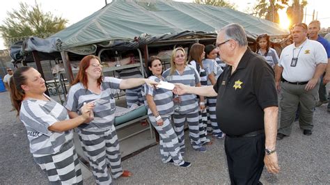 Sheriff Joe Arpaio's Infamous 'Tent City Jail' Closes : The Two-Way : NPR