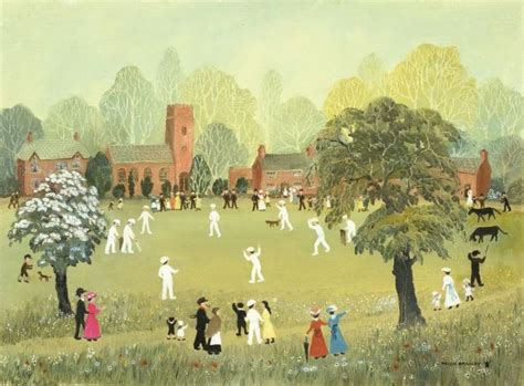 Year Published 1989 'The Cricket Match' | Art, Bradley, Painting