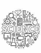 Science Coloring Pages Free Printable PDF sketch template
