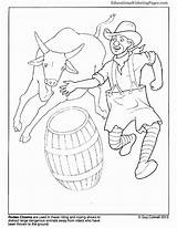 Coloring Pages Rodeo sketch template