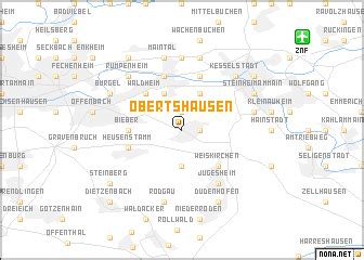 Obertshausen (Germany) map - nona.net