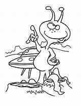 Alien Coloring Pages  ColoringBay sketch template