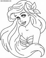 Disney Little Mermaid Coloring Pages sketch template