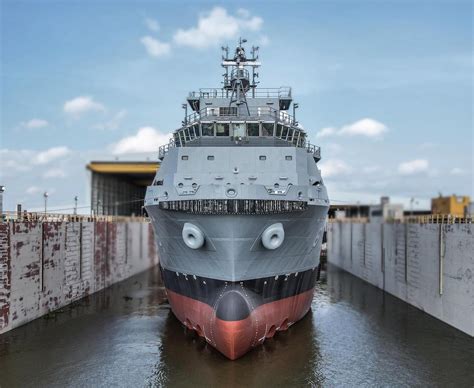 Bollinger Launches Navajo-Class Salvage Ship for U.S. Navy