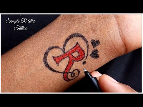 Update more than 76 tattoo stylish r letter images latest - in.coedo.com.vn