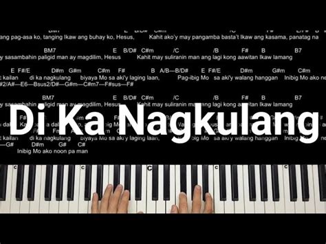 Di Ka Nagkulang Piano Chords & Melody Chords - Chordify