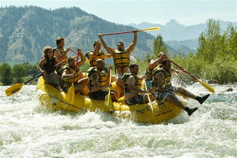 Wenatchee River whitewater rafting in Leavenworth, Washington.