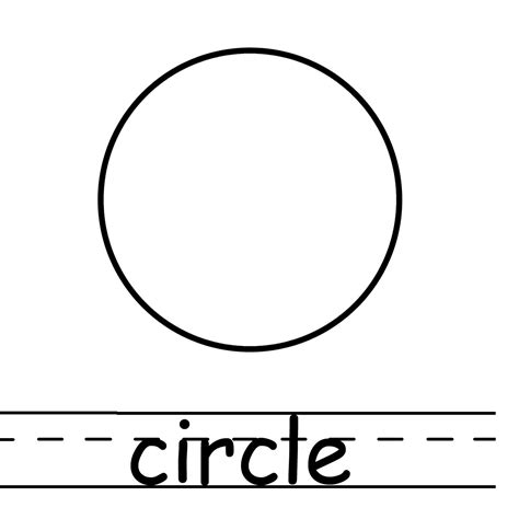 circle shape clip art black and white - Clip Art Library