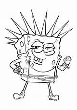 Free Printable Spongebob Squarepants Coloring Pages For Kids sketch template
