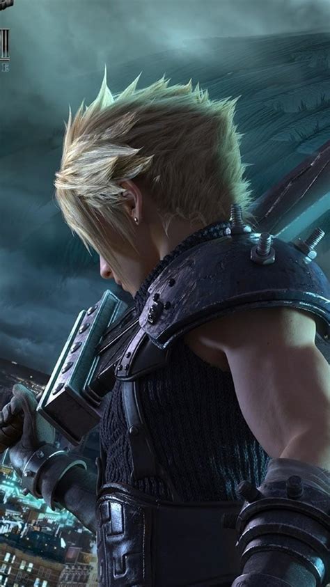 Cloud Strife Ff7 Remake Wallpaper