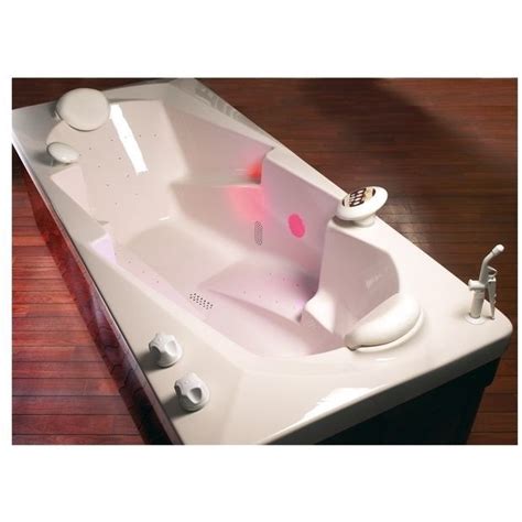 Hydromassage bathtub with chromotherapy lamps - CAPRY - Stas Doyer